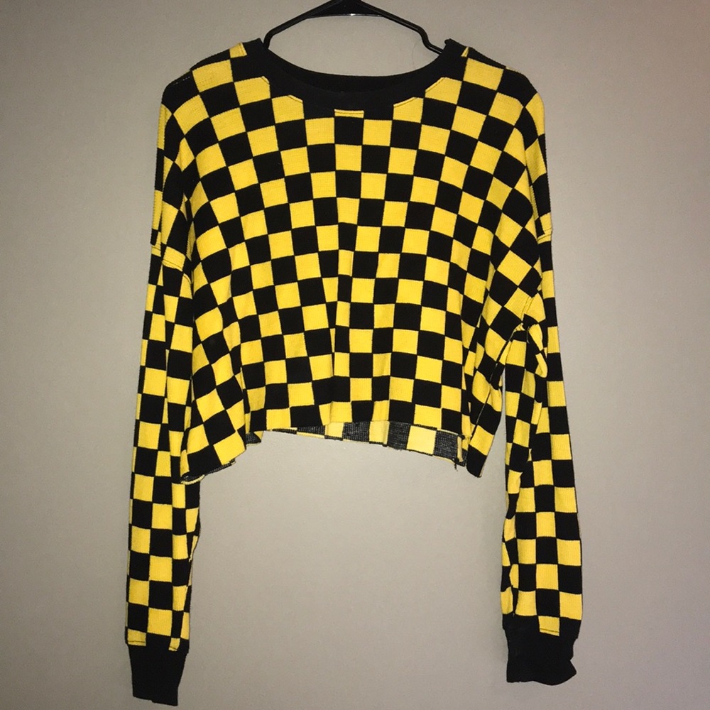 Checkered Long-Sleeve Shirt